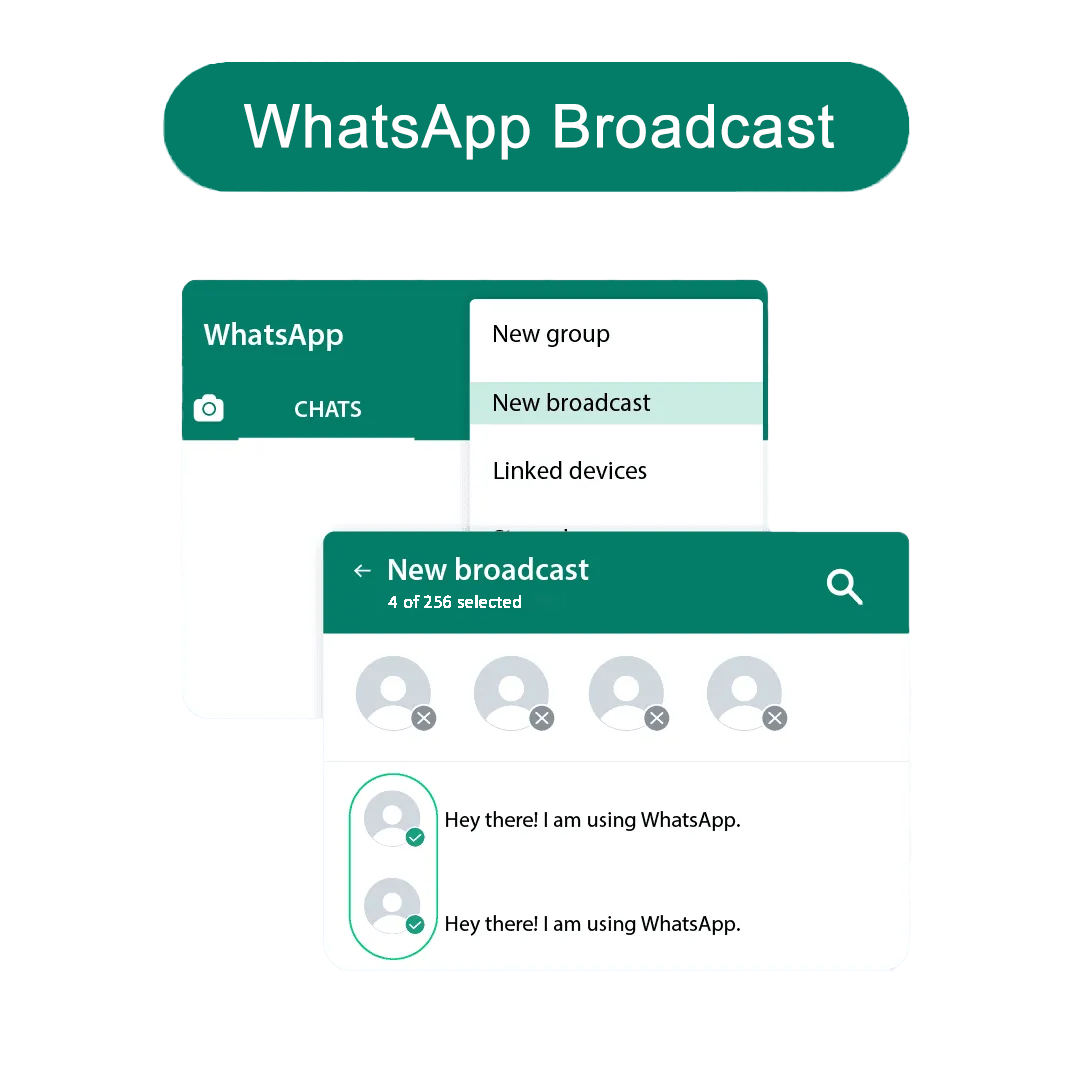 whatsapp broadcast